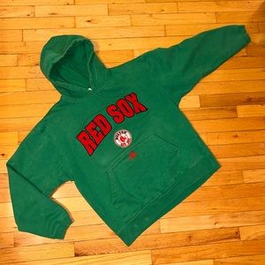 Y2K Rare Green Edition Boston Red Sox Adidas Pullover Hoodie